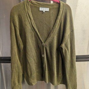 NHBT - Moss Green Women's Cardigan